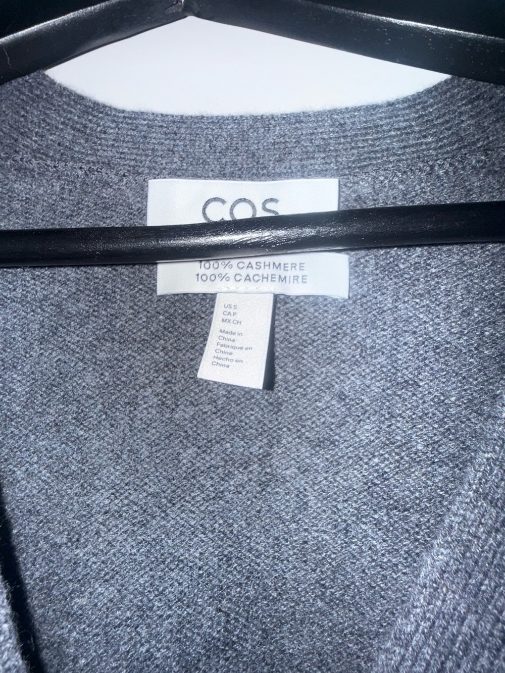 COS CASHMERE CARDIGAN - Picture 2 of 4
